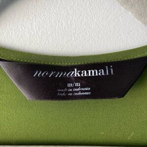 Norma Kamali Army Green Wrap Dress